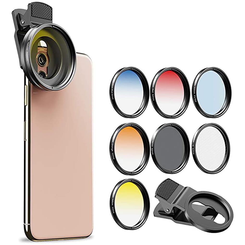 Bộ Lọc CPL Phân Cực Kẹp 52mm Chuyên Dụng Cho Máy Ảnh / Điện Thoại