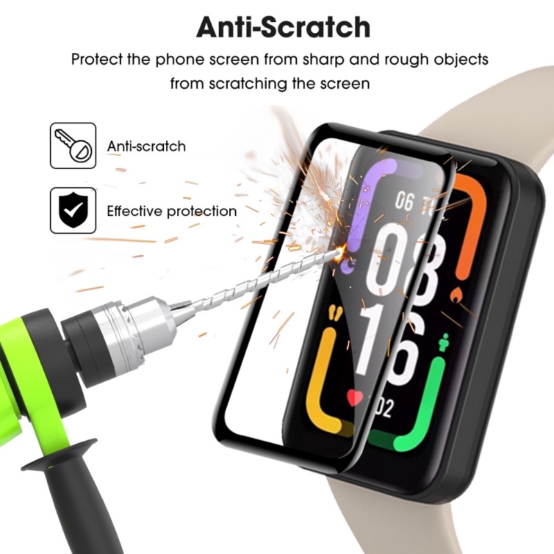 Phim Dán Hydrogel Bảo Vệ Màn Hình Chống Trầy Xước Cho Đồng Hồ Thông Minh Redmi Band 2 / Watch 3