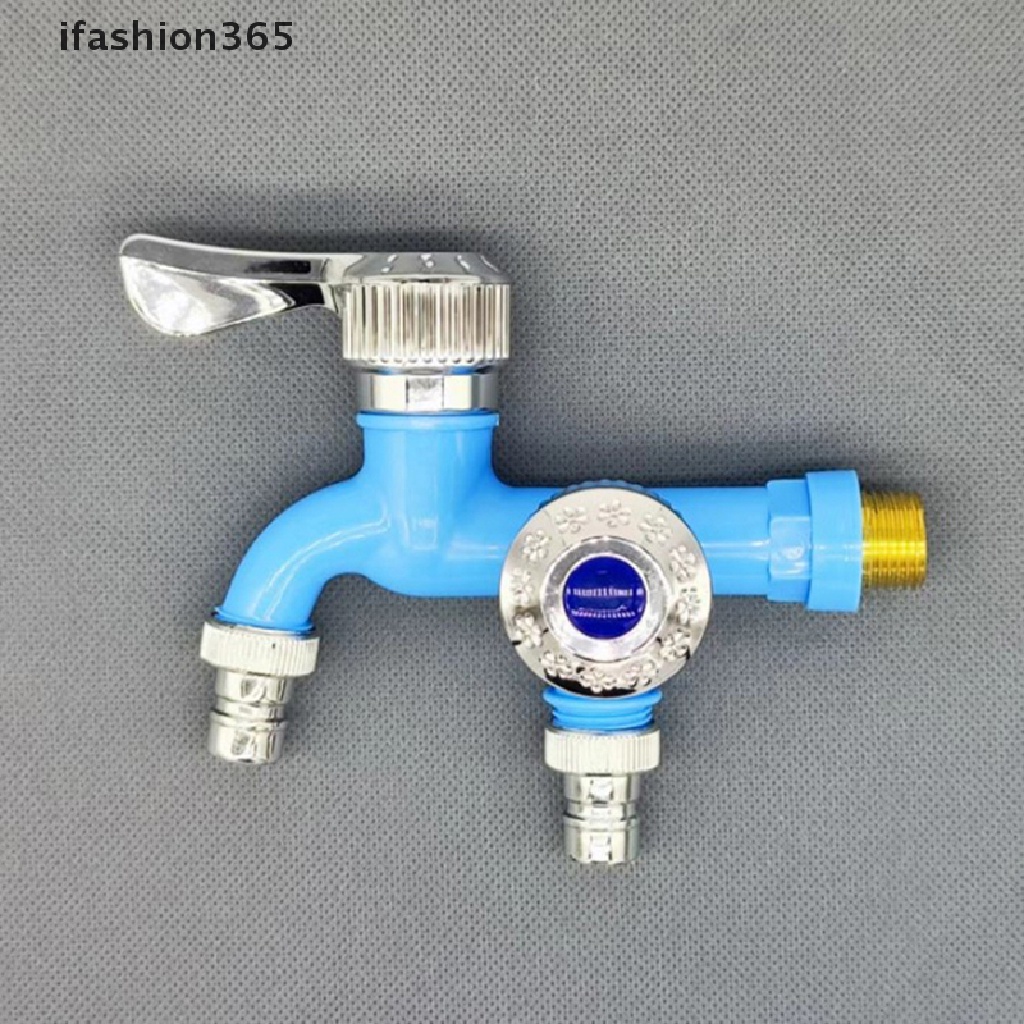 Đầu Nối Ống Nước Hai Đầu Ra 1 / 2 "Bằng Nhựa Tiện Dụng Cho Nhà Tắm