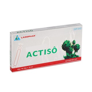 Ống uống Atiso Ladophar Đà Lạt Lâm Đồng, trà actiso túi lọc, bông actiso khô