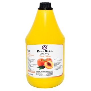 Siro đào dou xian hàng huy 2,5 kg