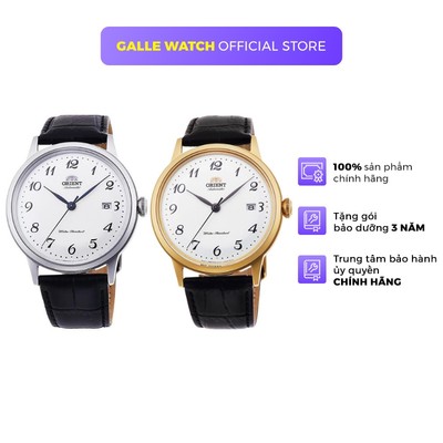 Đồng hồ nam Orient Watch Caballero RA-AC000 máy lộ cơ automatic mặt kính cường lực chống xước dây da đeo tay chính hãng
