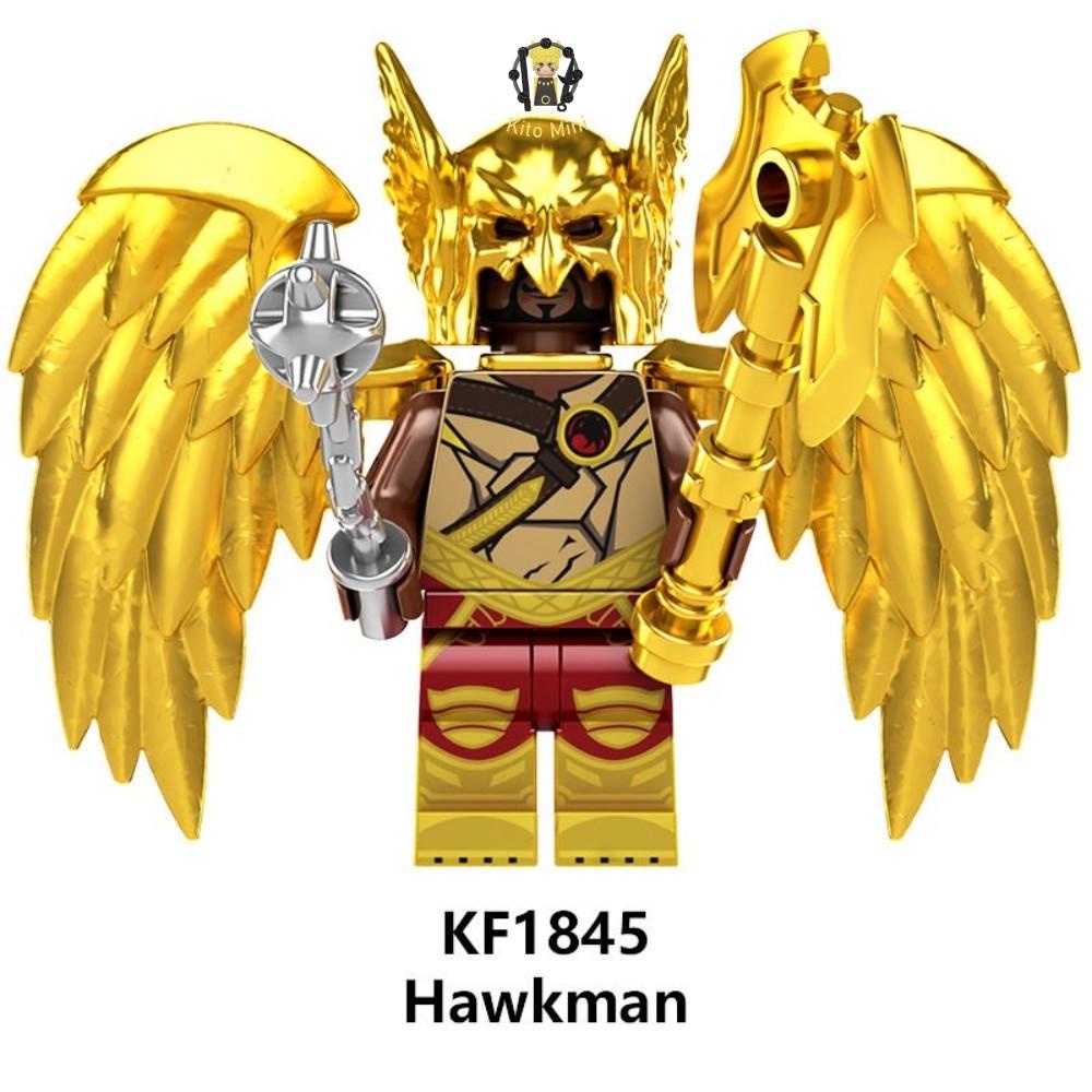 Minifigures Lắp Ráp Black Adam Hawkman Phim Siêu Anh Hùng DC Mẫu Mới KF6177