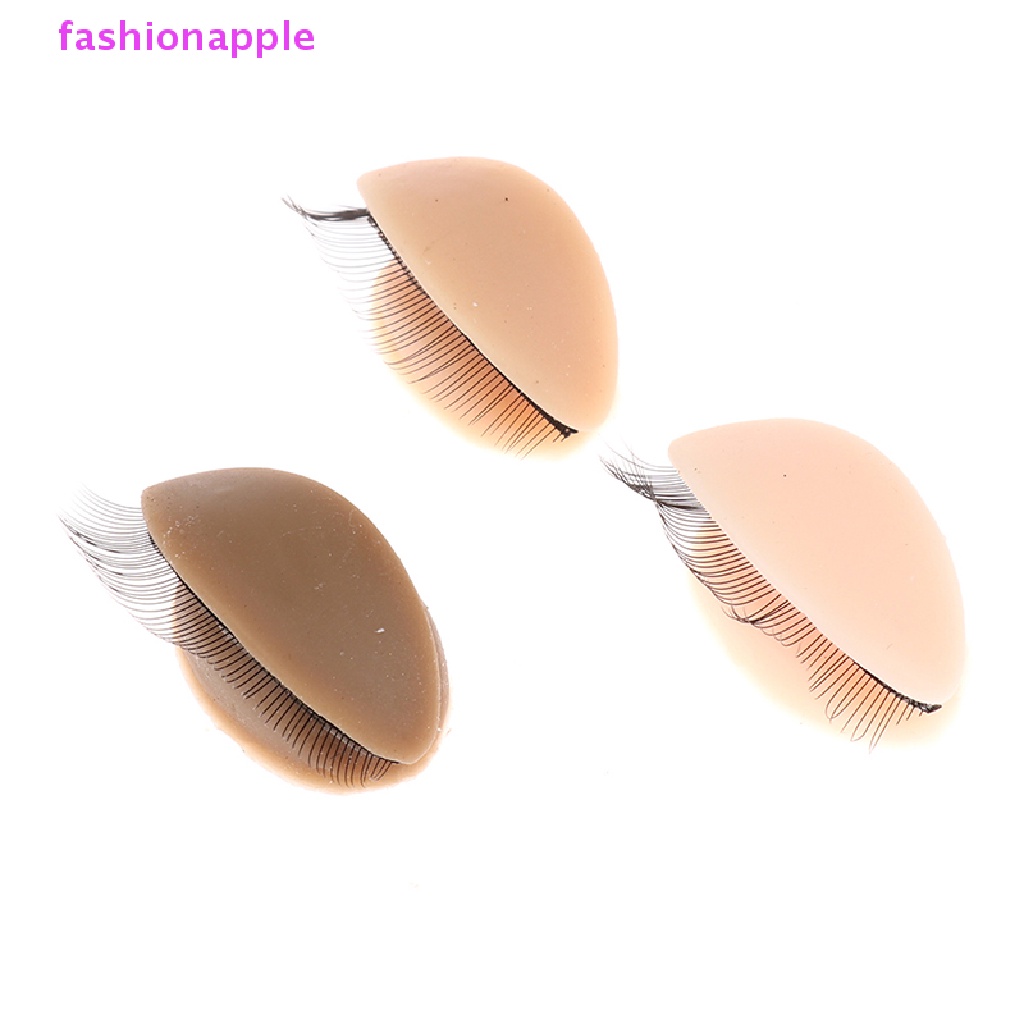 Miếng Silicone Thực Hành Nối Mi Giả Có Thể Tháo Rời