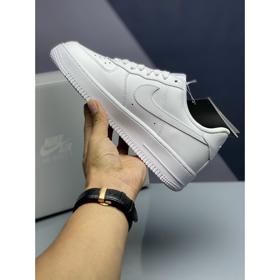 Giày Nike AF1 All White Chính Hãng FullBox