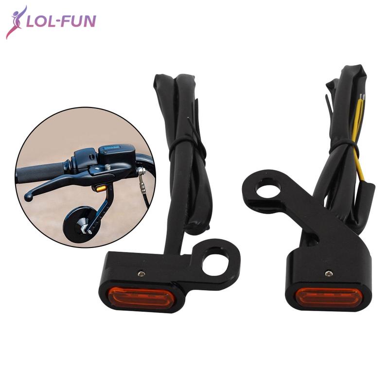 1 Cặp Đèn LED Tín Hiệu Cho Xe Mô Tô Harley Touring 2009-2017 Softail 2015-2020