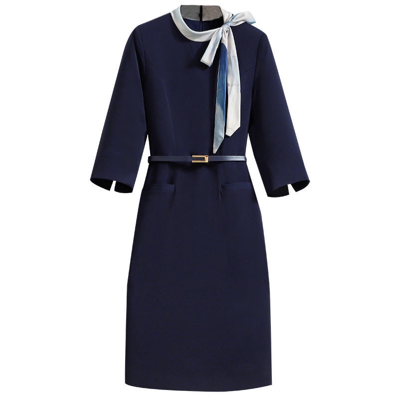 ❁ ✳♤☽Chuyên nghiệp mặc váy đồng phục tiếp viên hàng không khách sạn cao cấp quầy lễ tân áo liền quần thẩm mỹ viện văn ph | BigBuy360 - bigbuy360.vn