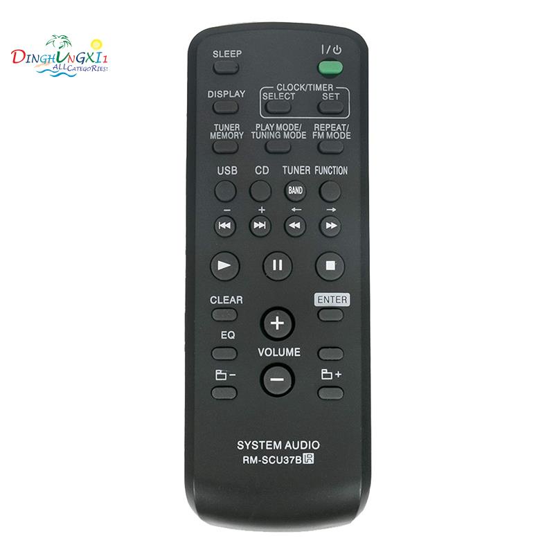 Điều Khiển Từ Xa RM-SCU37B Cho Hệ Thống Mini Sony LBT-SH2000 SS-SH2000 CMT-BX3 CMT-BX30R HCD-CBX3 MHC-EX600