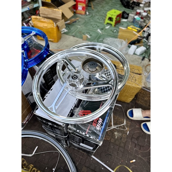 Mâm 3 Cây CNC Exciter 150 Sirus Winner