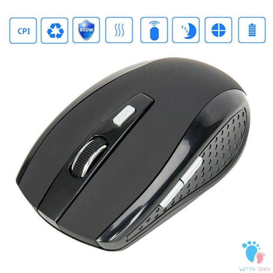 2.4GHz Wireless Optical Mouse Adjustable DPI Cordless Mice With Receiver Silent PC for Laptop Ergonomic Mouse