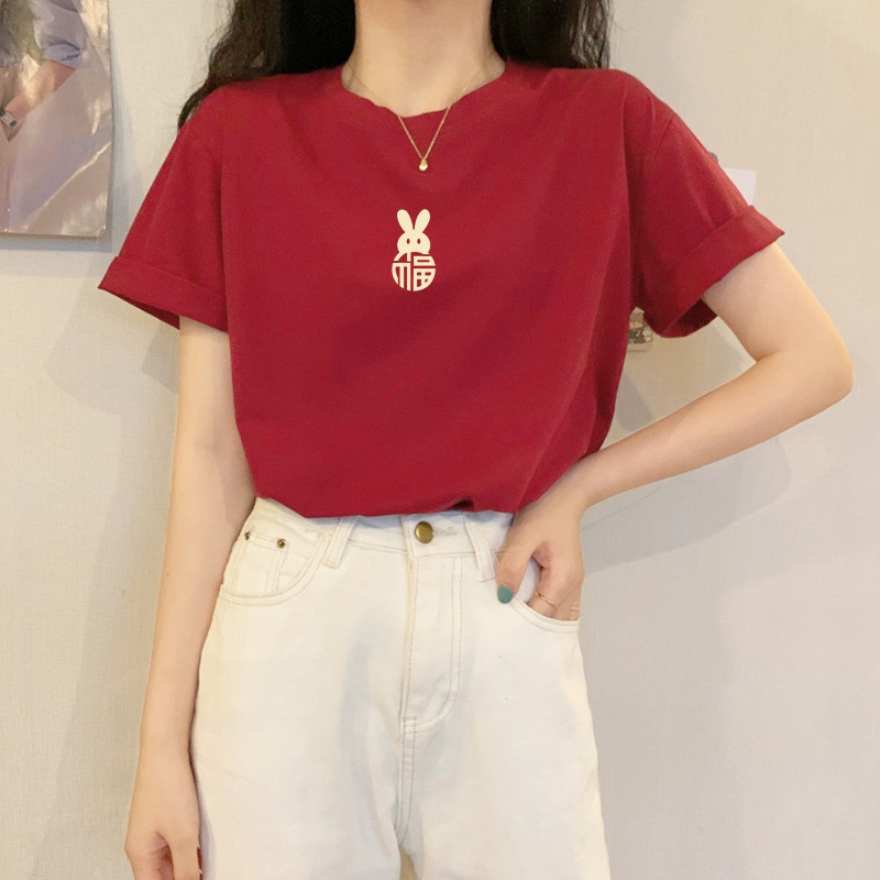 NRVP Áo thun 100% cotton tay ngắn dáng suông in họa tiết trẻ trung thời trang unisex size 5XL