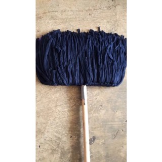  con bo 2 cây lau nhà vải mùng cán gỗ lớn 