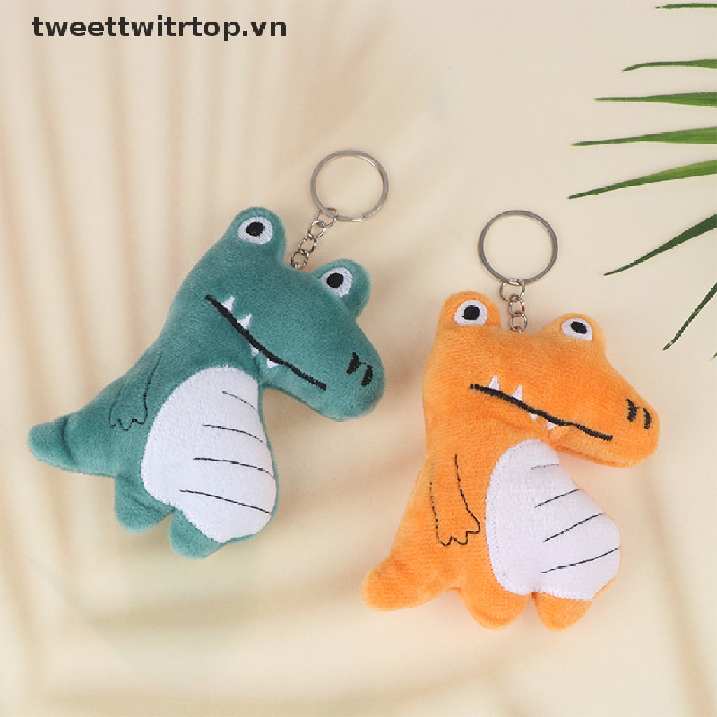 Đồ chơi nhồi bông Hình Cá Sấu 10CM Trang Trí Móc Khóa