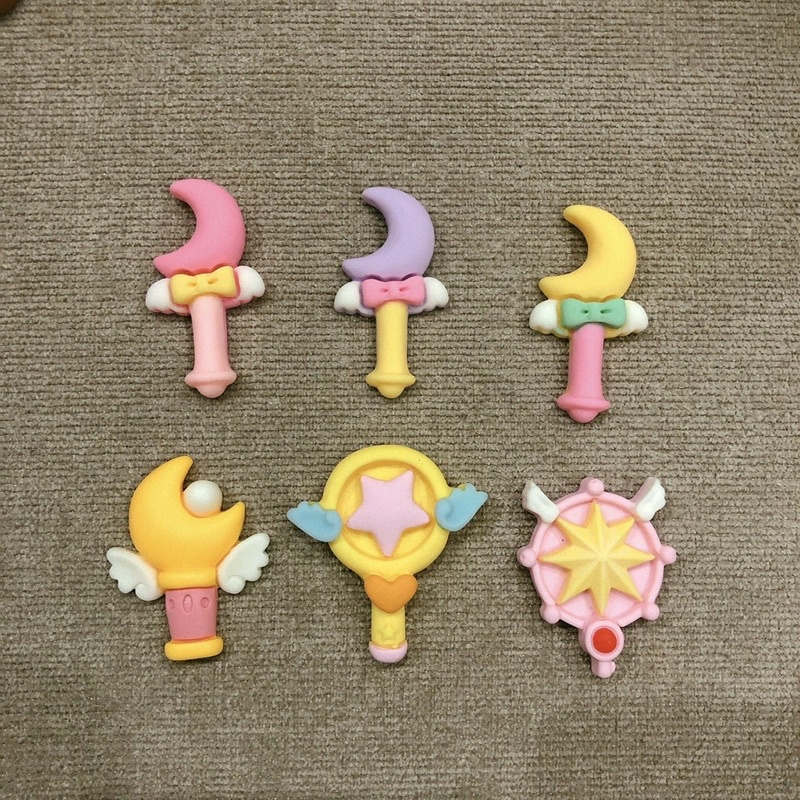 STICKER / JIBITZ / CHARM GẬY THUỶ THỦ MẶT TRĂNG TRANG TRÍ DÉP SỤC, DÉP CROCS