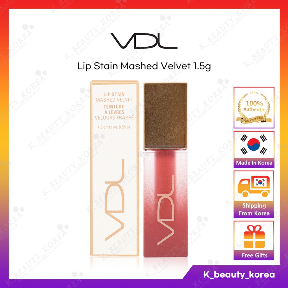 Lip Stain Son Môi 02 Màu Tùy Chọn 1.5g Tiện Dụng Chất Lượng Cao