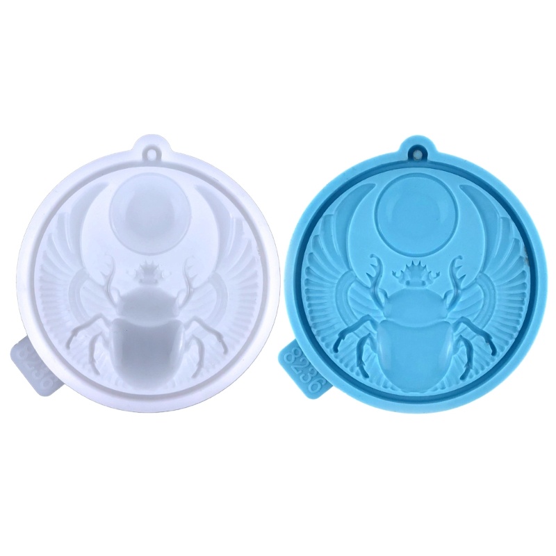 Khuôn Silicone Làm Móc Khóa Hình Côn Trùng Đáng Yêu