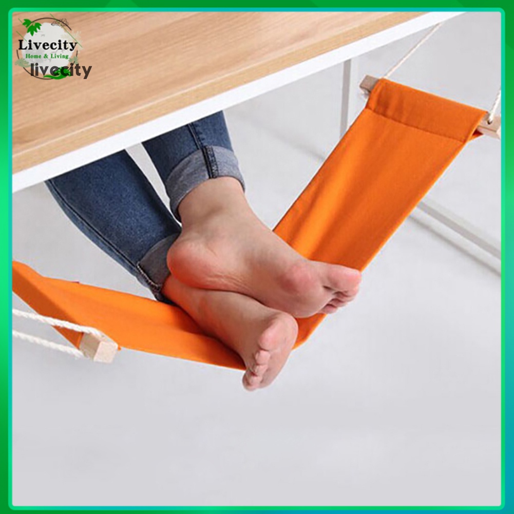Võng Kê Chân Mini 65x17cm Có Thể Điều Chỉnh Dùng Trong Văn Phòng