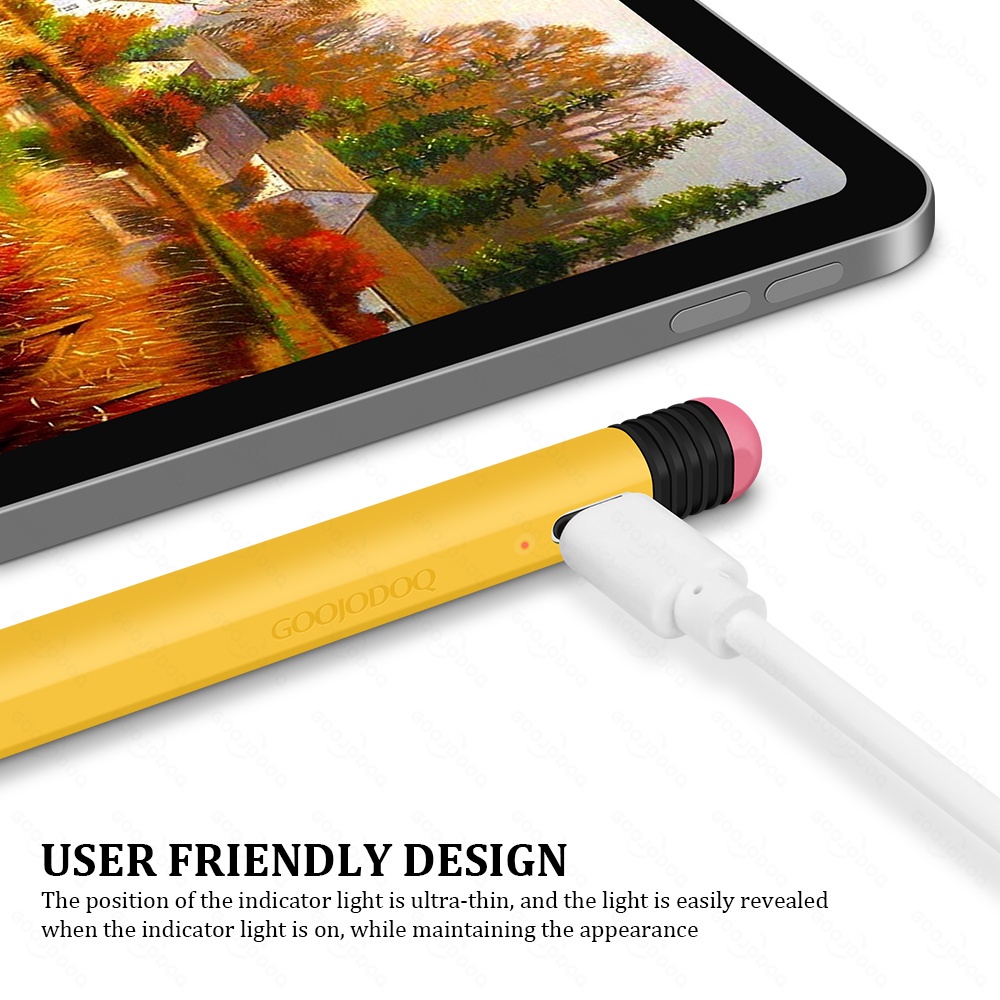 Hộp bút GOOJODOQ Cổng Type-C cho ipad Vỏ bảo vệ Vỏ bút cảm ứng Áp dụng cho ipad Pencil 2 và goojodoq 9th 10th 11th