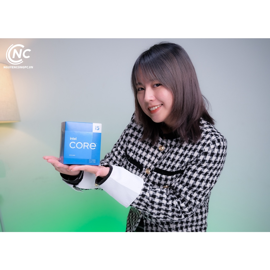 CPU core I5 13400 Intel cho main H610 B660 đời 13 LGA1700 10 nhân  16 luồng 4.6GHz 65W Full box - BH 36 tháng