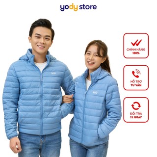 Áo phao nam YODY siêu nhẹ chống thấm nước giữ ấm tốt áo khoác phao có mũ tháo rời PHM5001