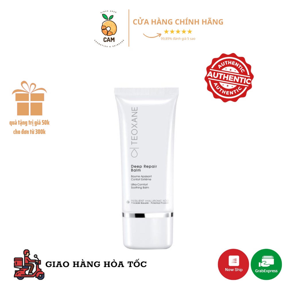 Kem dưỡng phục hồi cho da thường, da khô nhạy cảm Teoxane Deep Repair Balm 30ML