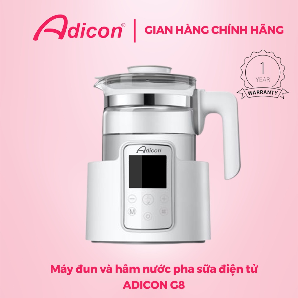 Máy đun và hâm nước pha sữa điện tử Adicon G8