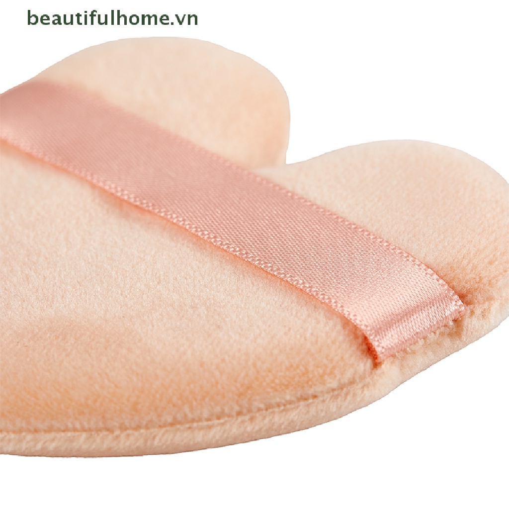 Set 2 Mút Trang Điểm Trái Tim Xinh Xắn