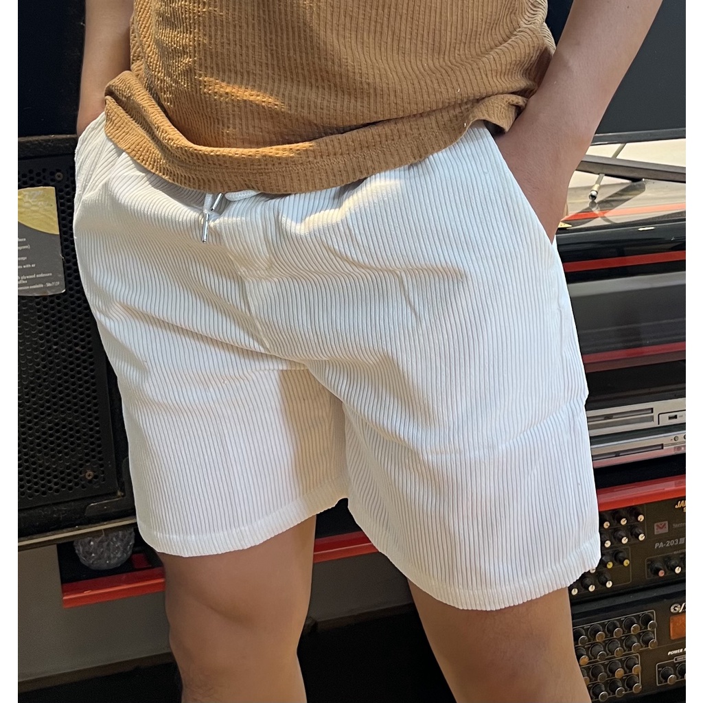 Quần Short Nhung Tăm  Unisex  Nam Nữ Cao Cấp - 5 Màu lựa chọn - Fom quần