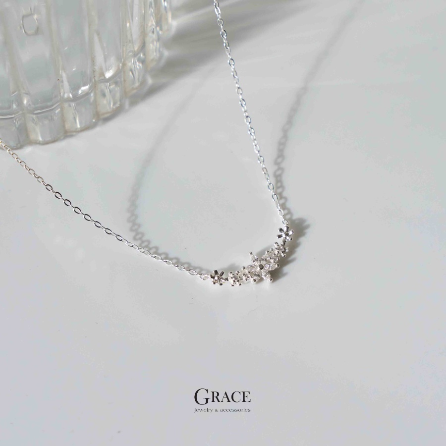 Dây chuyền hoa đá Forsythia Grace Jewelry