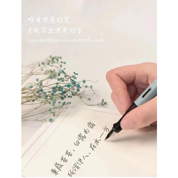 Bút máy luyện viết chữ đẹp đầu 0.38/0.5mm