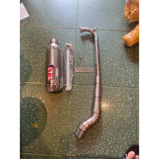 Pô lon yoshimura vn kèm cổ 2 khúc & phụ kiện gắn wave /dream /sirius /cub /jupiter /wave a / blade /rsx