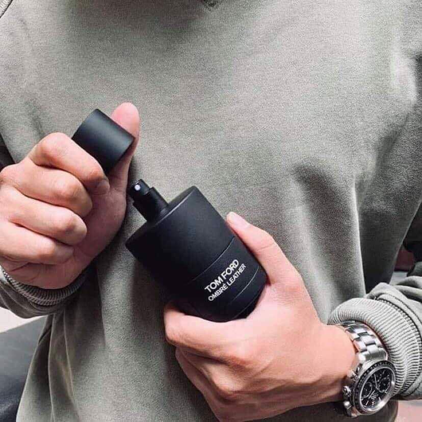 Nước hoa T.Ford Ombré Leather 100ml EDP, nước hoa nam nữ Unisex hương nhài quyến rũ