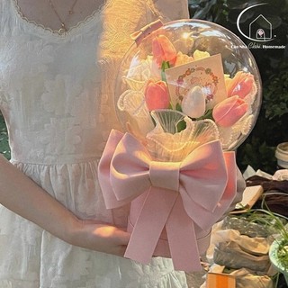 Bó Hoa Bóng Tulip có đèn.