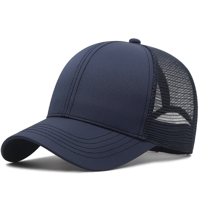 Mũ Lưỡi Trai Chống Nắng Phối Lưới Thời Trang Mùa Hè Kích Thước 60-65Cm