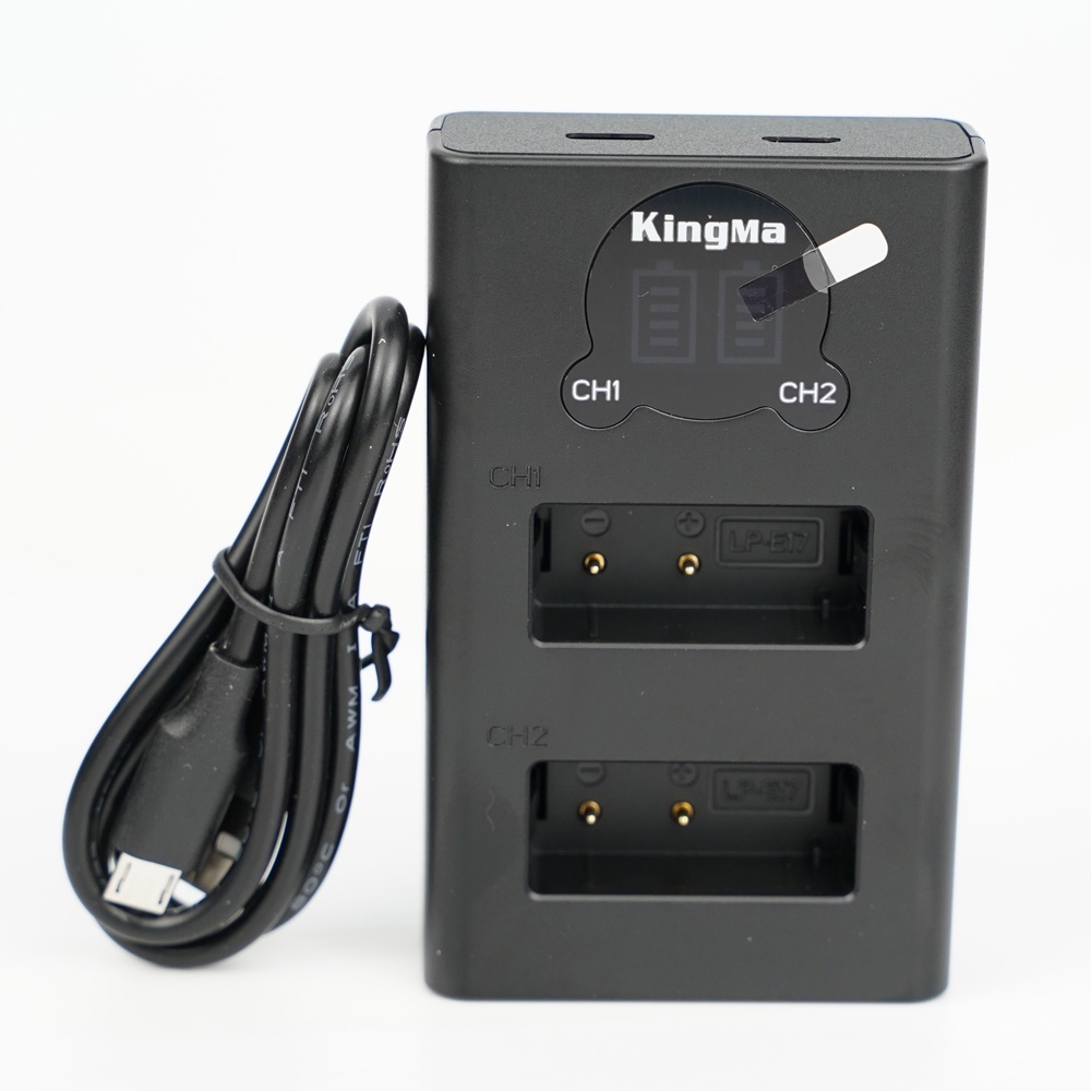 Bộ pin + sạc KingMa LPE17 cho máy ảnh Canon