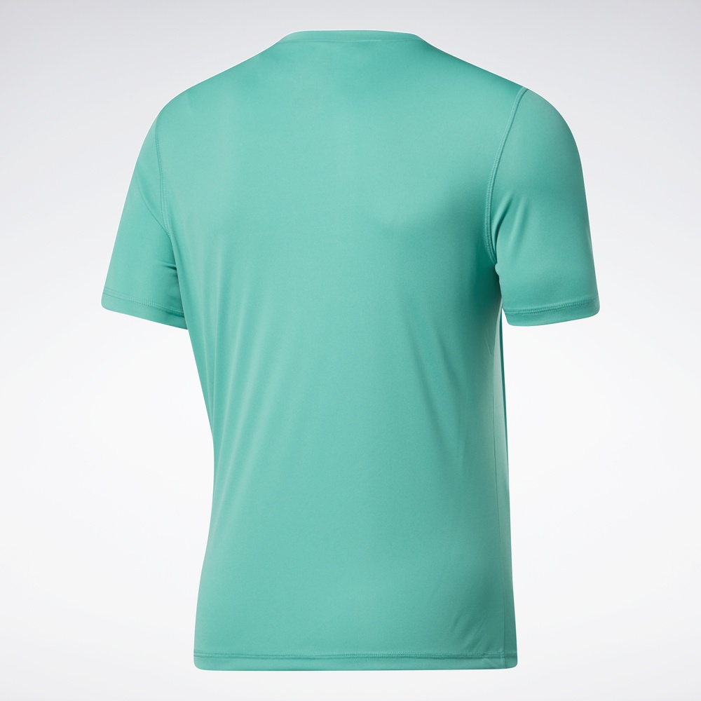 Reebok RUNNING Áo thun Tập luyện Nam Essentials Basic Ss Tee Màu xanh teal GS6669