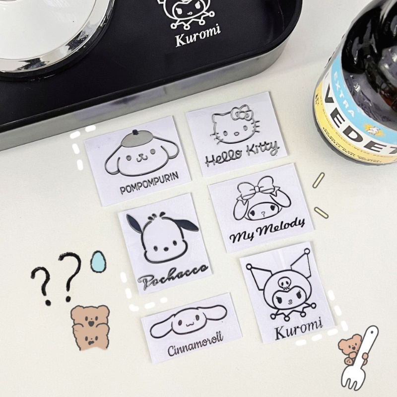 1 Tấm Nhãn Dán Hoạt Hình Bằng Kim Loại Chống Nước Trang Trí Sổ Tay / Nhật Ký / Điện Thoại