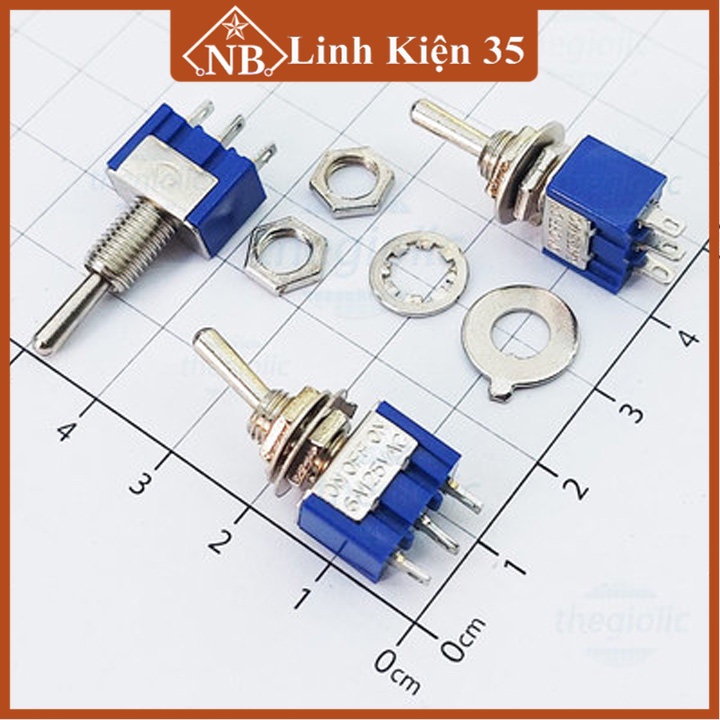 Công tắc gạt MTS-103 3A/250V 6A/125V, công tắc đảo chiều động cơ