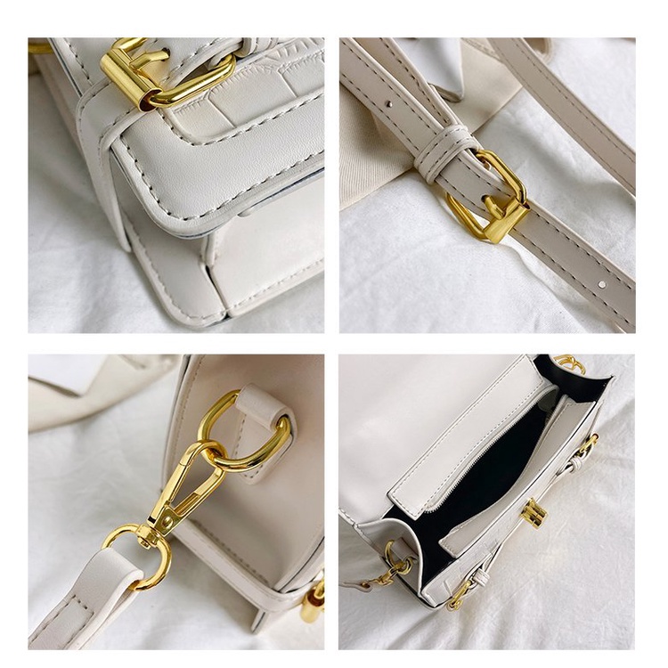 Túi Đeo Chéo Da pu Hình Vuông Cỡ Nhỏ Thời Trang Cho Nữ