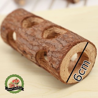 Ống chui gỗ. Đồ chơi gỗ cho hamster