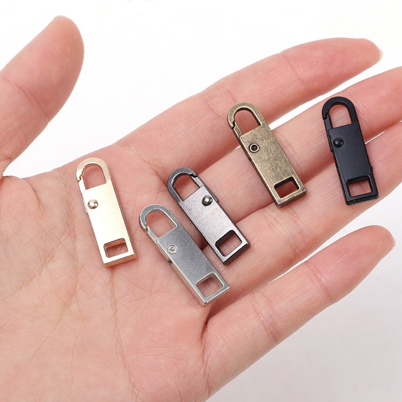 Dây Khóa Kéo Đầu Kim Loại Thay Thế Thông Dụng Tháo Gỡ Được Chất Lượng Cao Cho Túi Xách / Balo