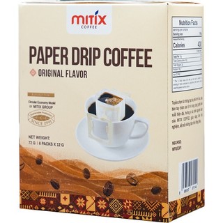 Cà phê túi lọc Mitix Coffee 72g