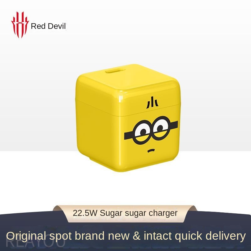 Cục Sạc Nhanh 20WPD 20WPD Hình Khối Lập Phương Dễ Thương Cho iPhone iPad Nubia Minions