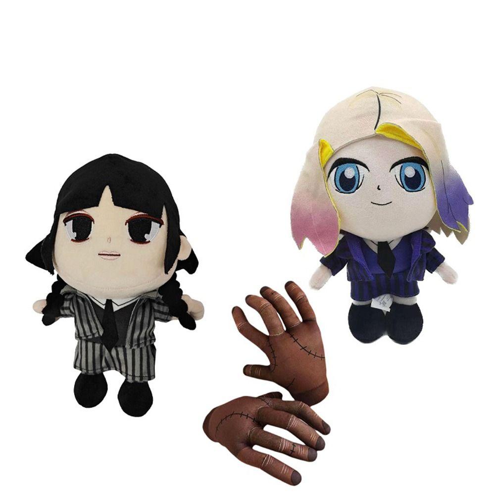 LANFY Đồ chơi nhồi bông Hình Addams Hoạt Hình Dễ Thương