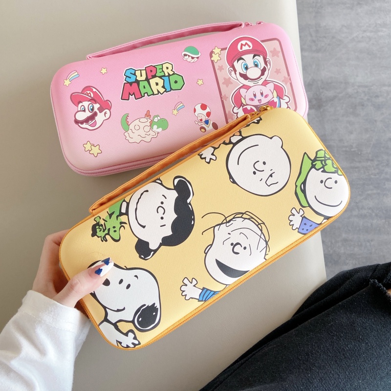 Túi Đựng Máy Chơi Game Nintendo Switch Hình Gấu Pooh Hoạt Hình