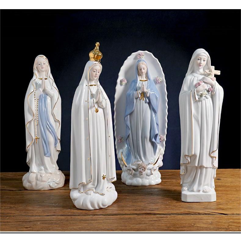 Tượng Mô Hình Nhân Vật Mary Rude Fati Mazu Brother Bằng Gốm