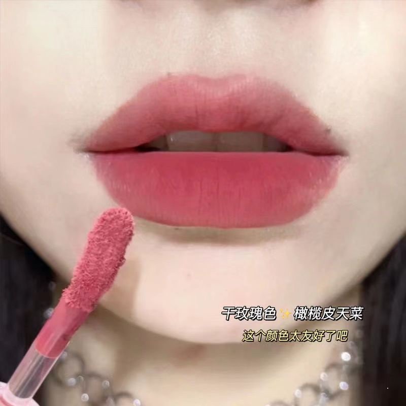 Set 6 Thỏi Son Kem Hiệu PinkyFocus Cho Màu Mượt Mà Kháng Nước Và Dưỡng Ẩm Môi