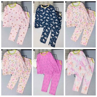 22-36kg đồ bộ thun coton xuất dư bé gái size đại 20-38kg