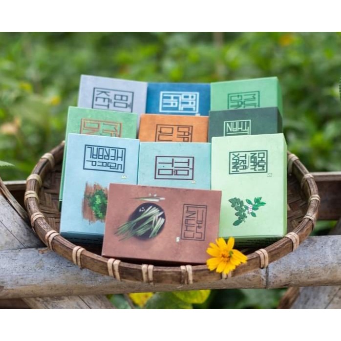 Xà bông HTX Sinh Dược 100g, xà phòng thảo dược 100% tự nhiên, xà bông mướp đắng, mật ong, sả chanh, dưỡng da, thư giãn