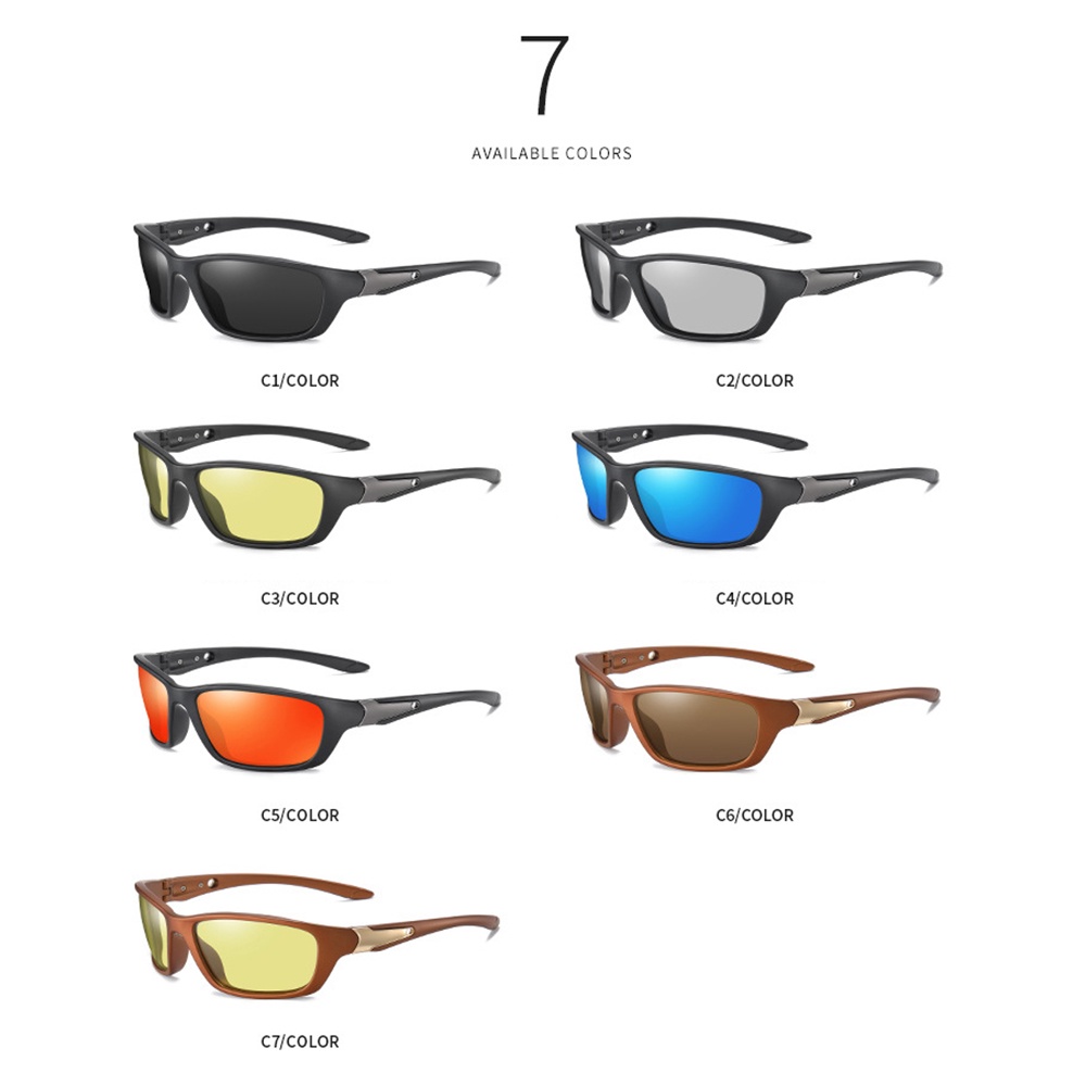 Kính Râm Phân Cực Kiểu Dáng Thể Thao Thời Trang Dành Cho Nam Và Nữ AIELBRO 2023